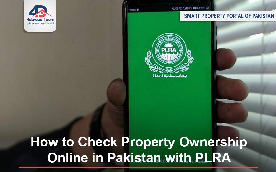 How to Check Property Ownership Online in Pakistan with PLRA