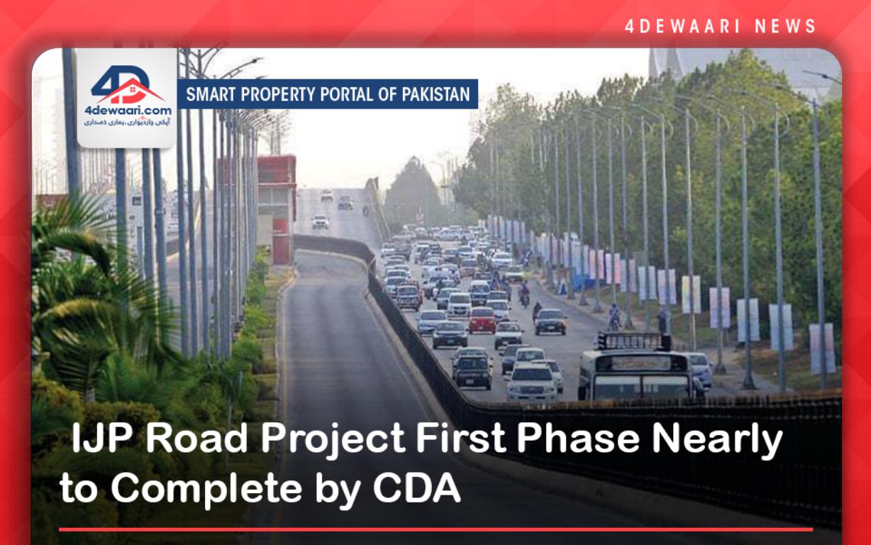  IJP Road Project First Phase Nearly to Complete by CDA