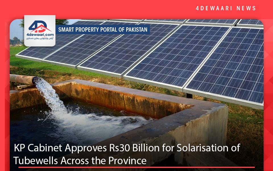 KP Cabinet Approves Rs30 Billion for Solariation of Tube-wells Across the Province