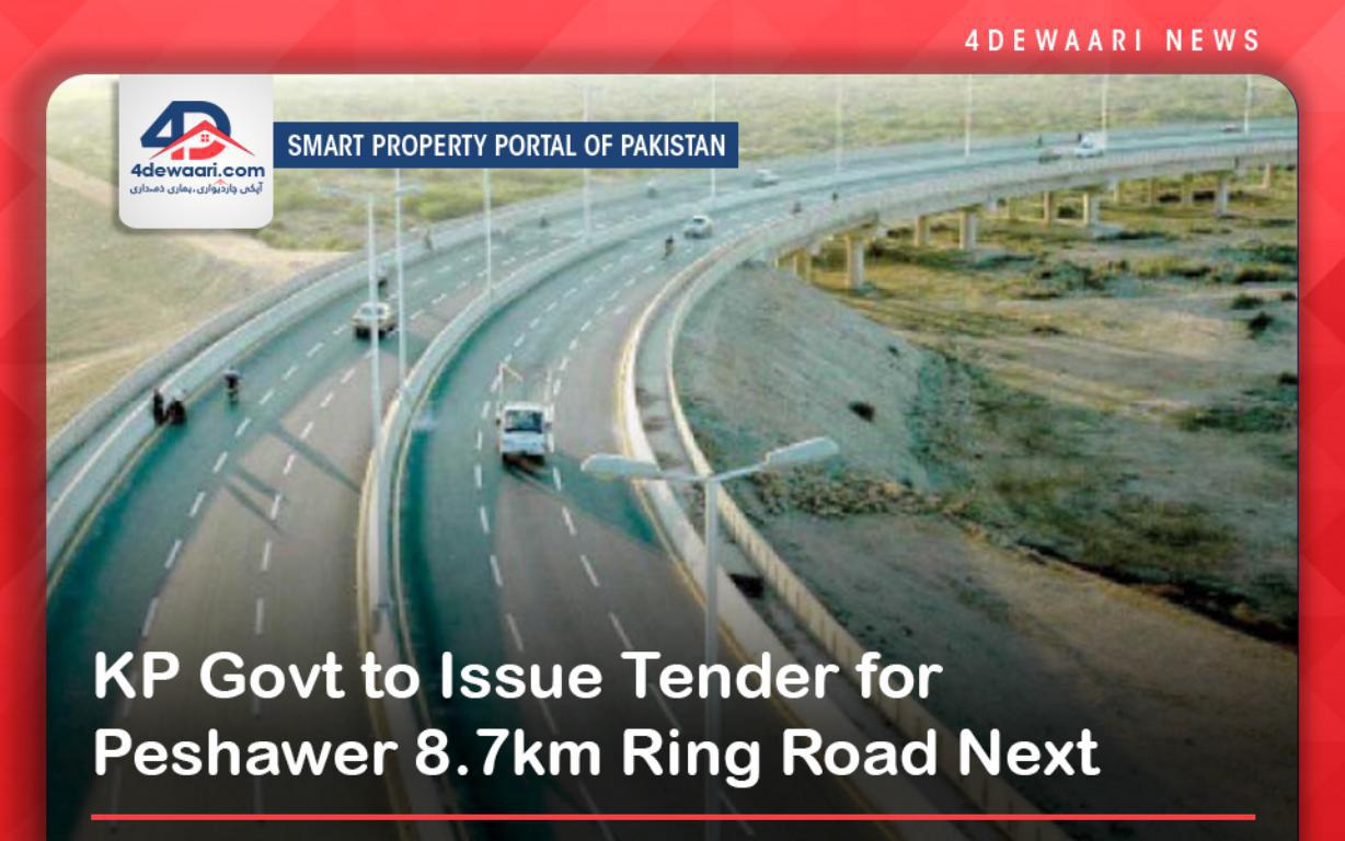 KP Govt to Issue Tender for Peshawer 8.7km Ring Road Next Month