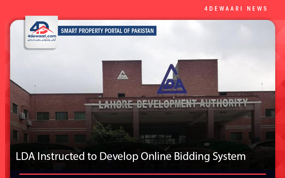LDA Instructed to Develop Online Bidding System Urgently