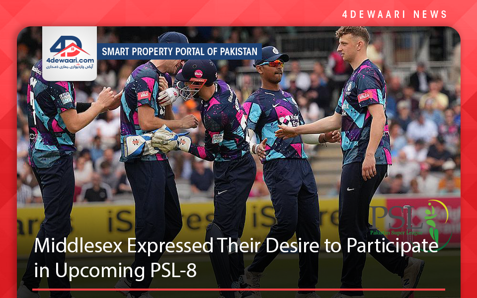 Middlesex Expressed Their Desire to Participate in Upcoming PSL-8
