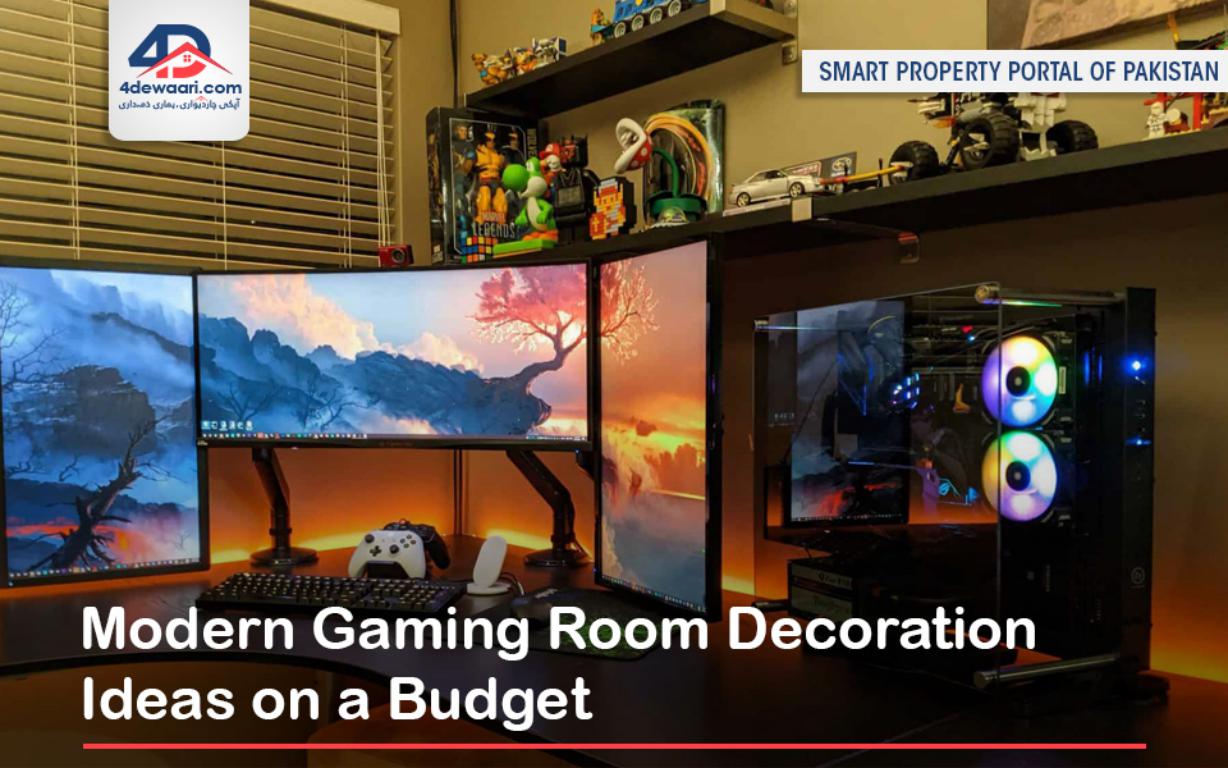 Modern Gaming Room Decoration Ideas on a Budget