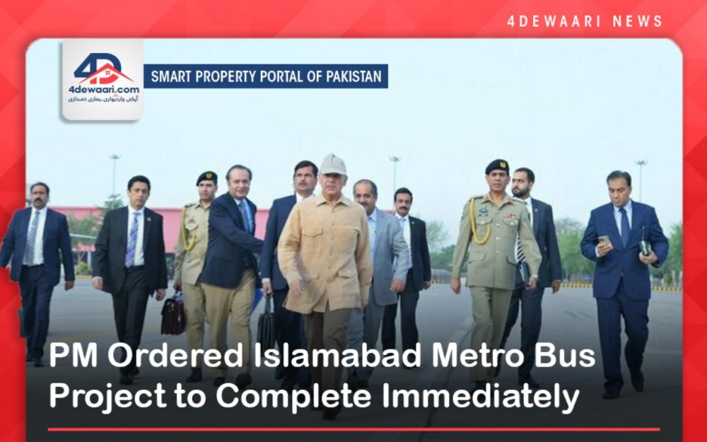 PM Ordered Islamabad Metro Bus Project to Complete Immediately