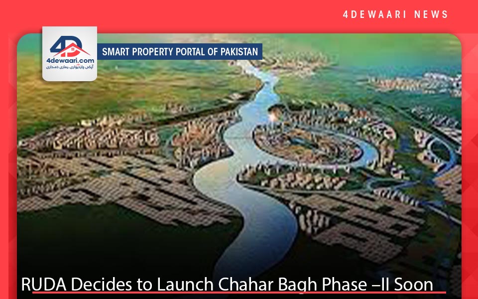 RUDA Decides to Launch Chahar Bagh Phase –II Soon
