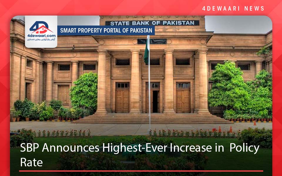 SBP Announces Highest-Ever Increase in the Policy Rate
