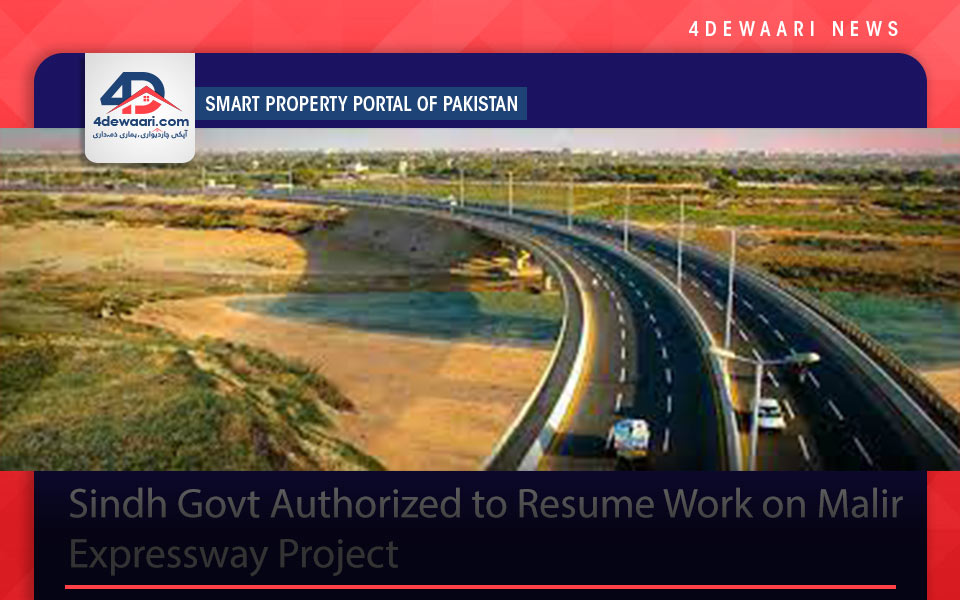 Sindh Govt Authorized to Resume Work on Malir Expressway Project 