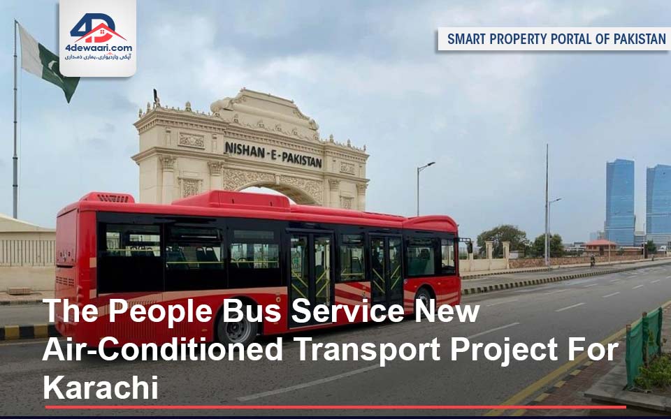 The People Bus Service New Air-Conditioned Transport Project For Karachi