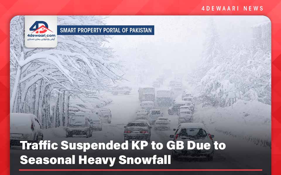 Traffic Suspended KP to GB Due to Seasonal Heavy Snowfall