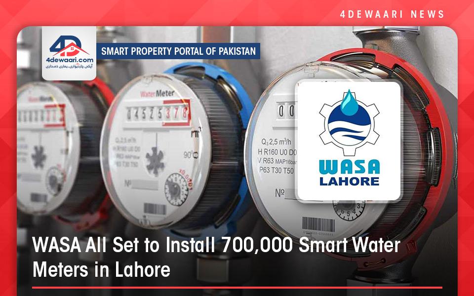 WASA All set To Install 700,000 Smart Water Meters In Lahore