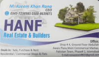 275 SQ.FT FLAT FOR SALE IN PAKISTAN TOWN PHASE 2 ISLAMABAD.