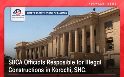 SBCA official responsible for illegal constructions in Karachi