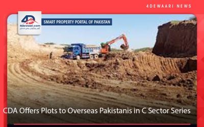 CDA Offers Plots to Overseas Pakistanis in C Sector Series