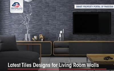 Latest Living Room Walls Tiles Designs in 2023