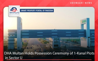 DHA Multan Holds Possession Ceremony of 1-Kanal plots in Sector U 