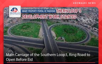Main Carriage of the Southern Loop3, Ring Road to Open Before Eid