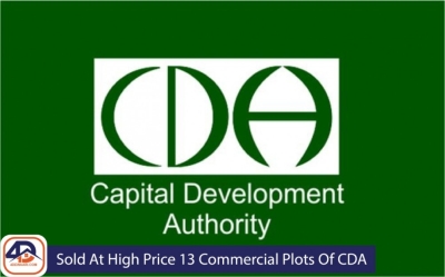 Sold At High Price 13 Commercial Plots Of CDA