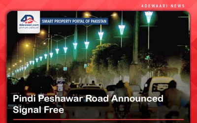 Pindi Peshawar Road Announced Signal Free 