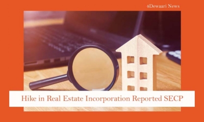 Hike in Real Estate Incorporation Reported SECP