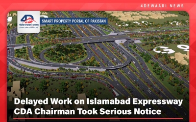 Delayed Work on Islamabad Expressway CDA Chairman Took Serious Notice