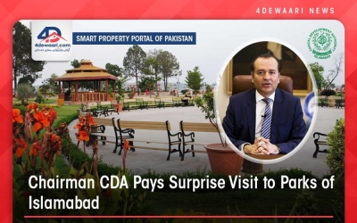 Chairman CDA Visits Islamabad Parks