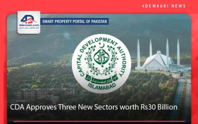 CDA Approves Three New Sectors worth Rs30 Billion