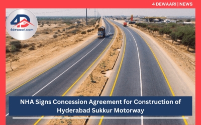NHA Signs Concession Agreement for Construction of Hyderabad Sukkur Motorway