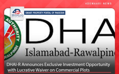 DHAI-R Announces Exclusive Investment Opportunity with Lucrative Waiver on Commercial Plots
