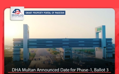 DHA Multan Announced Date for Phase-1, Ballot 3