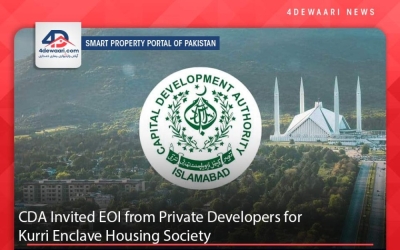 CDA Invited EOI from Private Developers for Kurri Enclave Housing Society