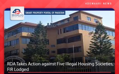 RDA Takes Action against Five Illegal Housing Societies, FIR Lodged