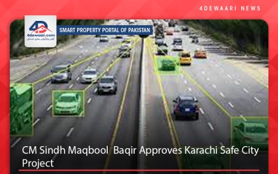 CM Sindh Maqbool  Baqir Approves Karachi Safe City Project