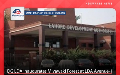 DG LDA Inaugurates Miyawaki Forest at LDA Avenue-1