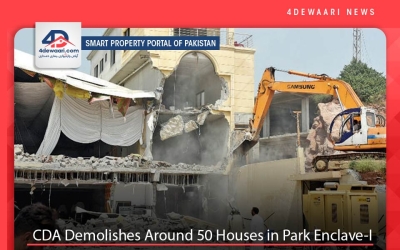 CDA Demolishes Around 50 Houses in Park Enclave-I