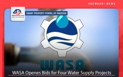 WASA Opened Bids for Four Water Supply Projects  