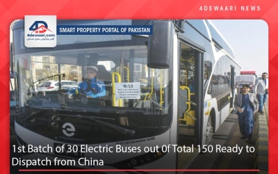 1st Batch of 30 Electric Buses out 0f Total 150 Ready to Dispatch from China