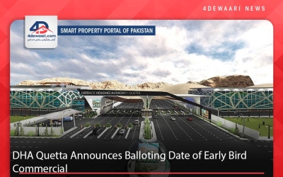 DHA Quetta Announces Balloting Date of Early Bird Commercial 