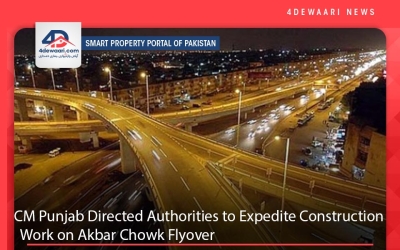 CM Punjab Directed Authorities to Expedite Construction Work on Akbar Chowk Flyover 