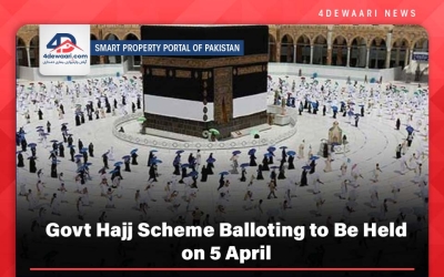 Govt Hajj Scheme Balloting to Be Held on 5 April