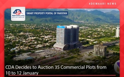 CDA Decides to Auction 35 Commercial Plots from 10 to 12 January