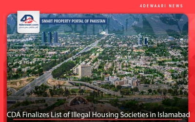 CDA Finalizes List of Illegal Housing Societies in Islamabad