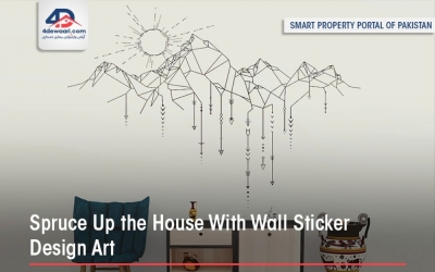 Spruce Up The House With Wall Sticker Design Art