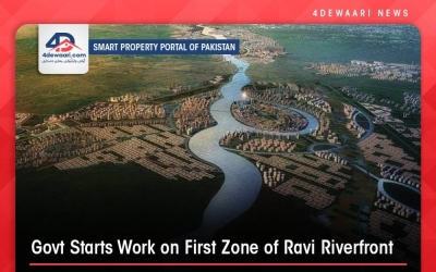 Govt Starts Work On First Zone Of Ravi Riverfront