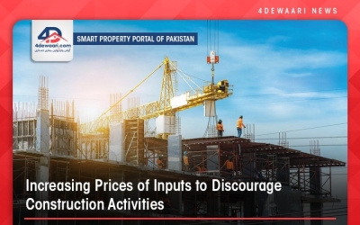 Increasing Prices Of Inputs To Discourage Construction Activities
