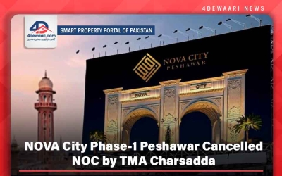 NOVA City Phase-1 Peshawar Cancelled NOC by TMA Charsadda