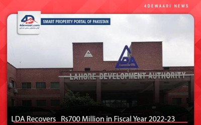 LDA Recovers   Rs700 Million in Fiscal Year 2022-23