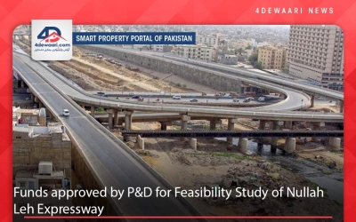 Funds approved by P&D for Feasibility Study of Nullah Leh Expressway