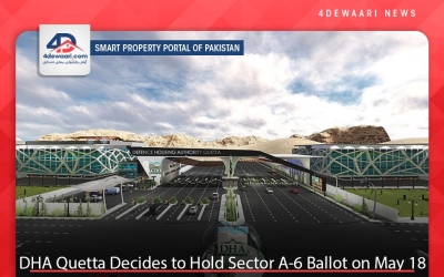 DHA Quetta Decides to Hold Sector A-6 Ballot on May 18