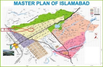 14 Marla Street Corner Plot For Sale E-12/2 Islamabad