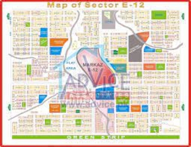 10 Marla Plot For Sale E-12-1  islamabad